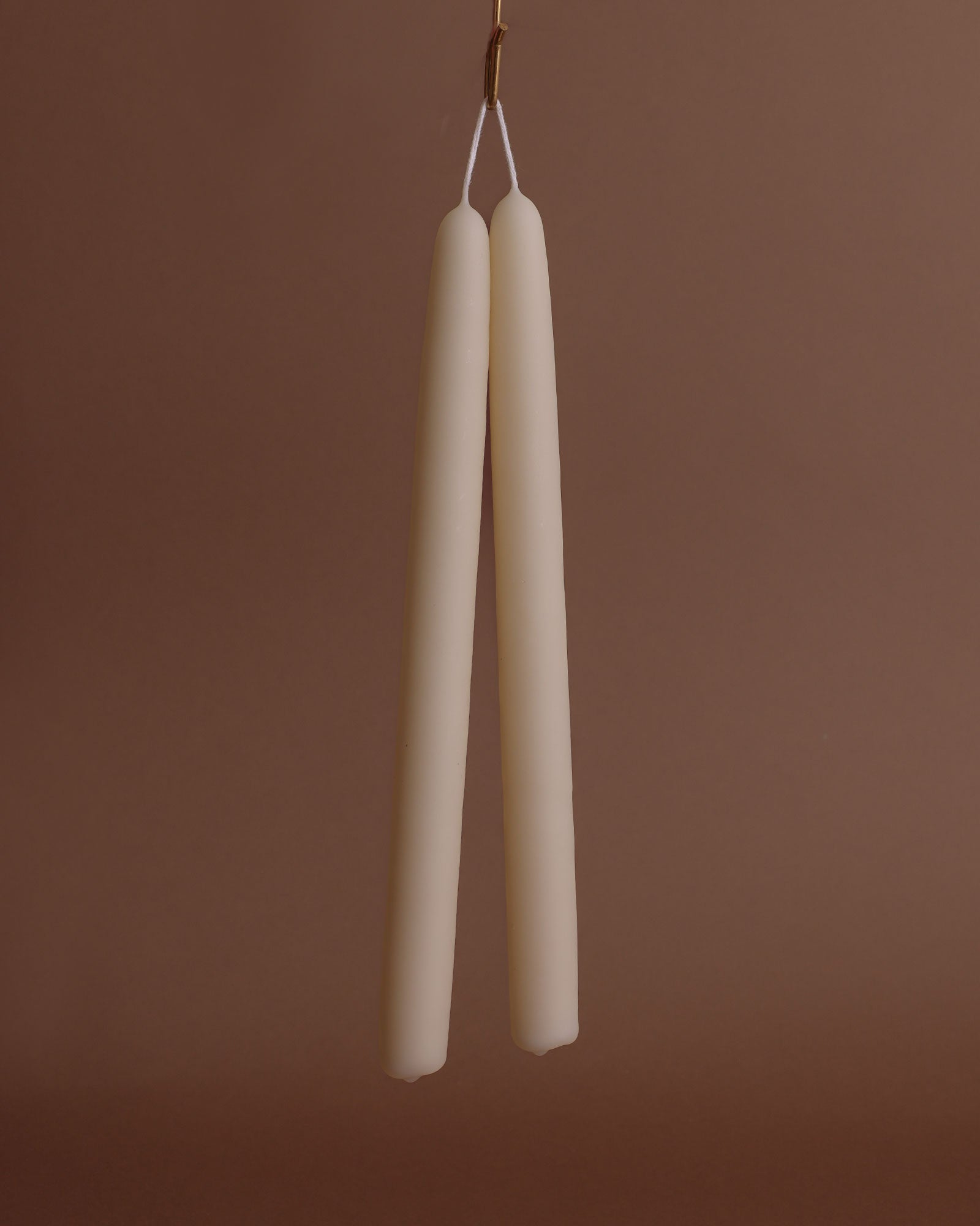 Milk - Beeswax Taper Candles