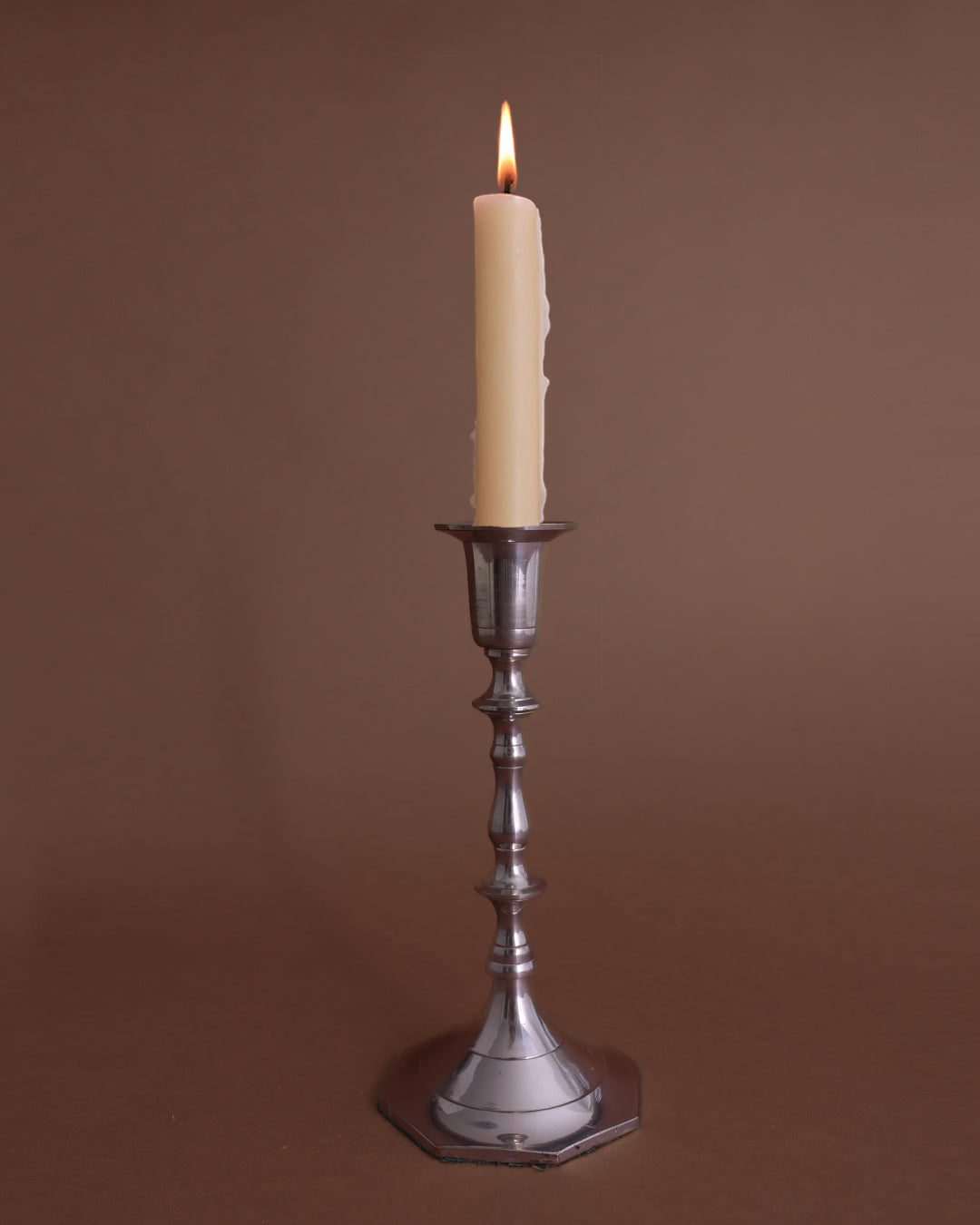 Silver Plated Candle Holder