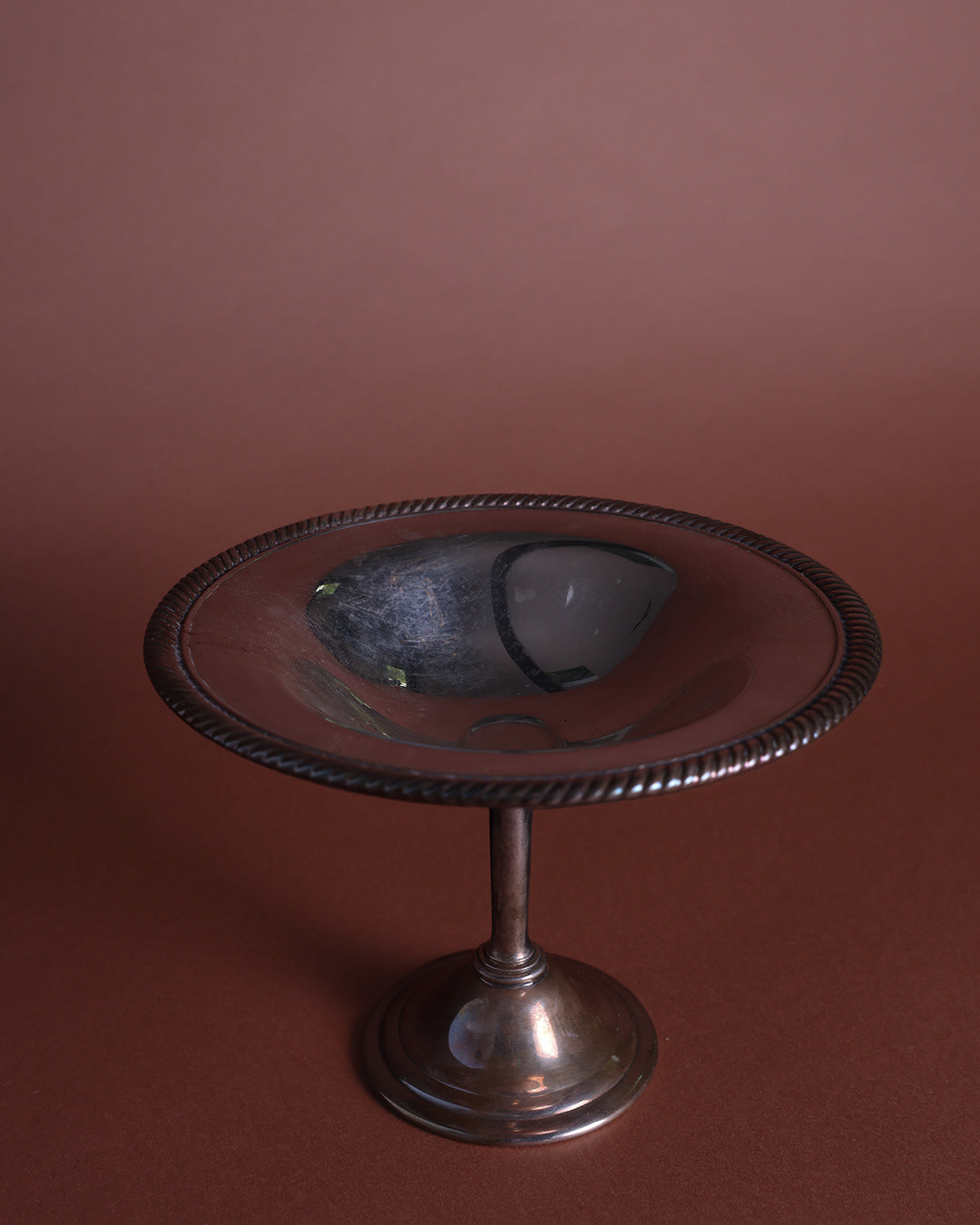 Vintage Silver-Plated Pedestal Compote