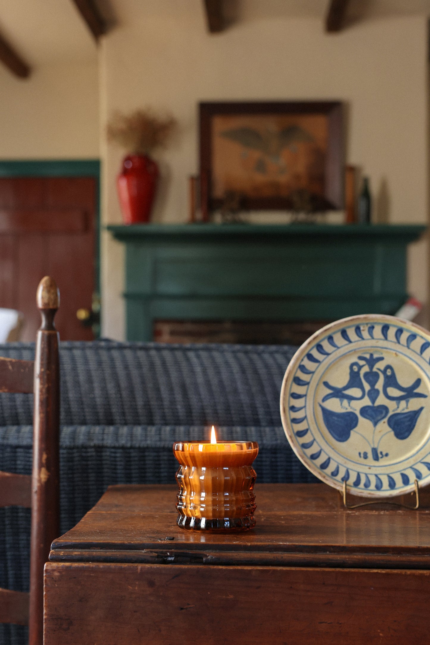 AUTUMNE | Non-Toxic Candle in Textured Glass Vessel