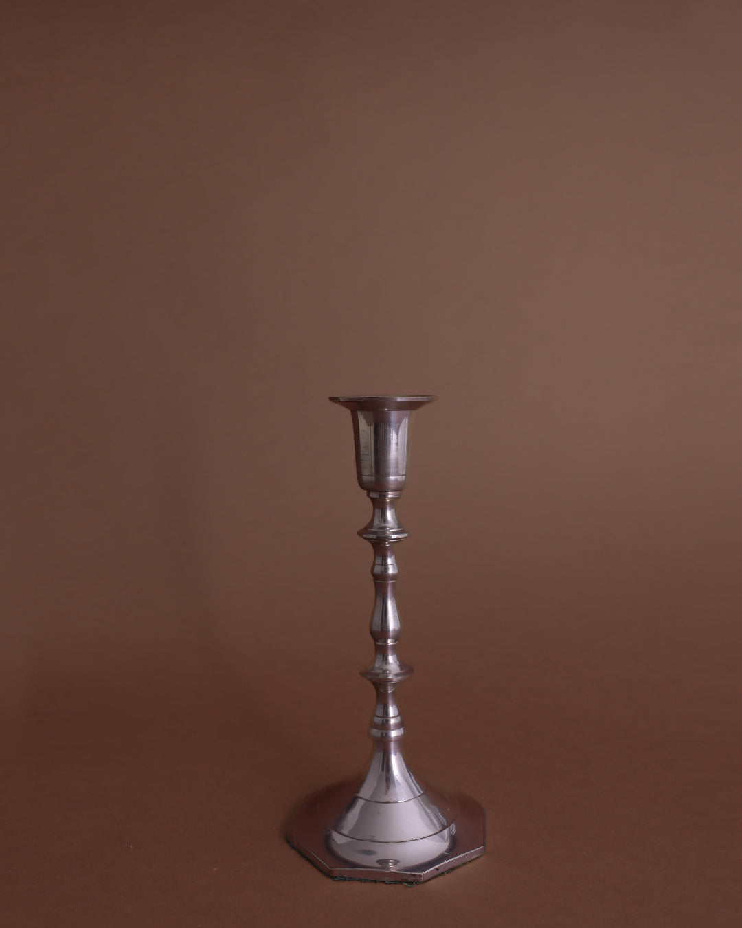 Silver Plated Candle Holder